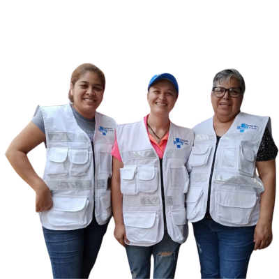 voluntarias en sana en casa